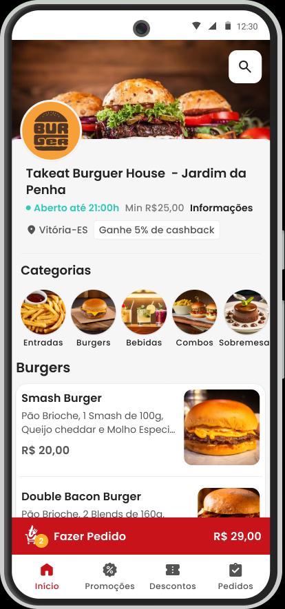 Sistema de Delivery Próprio Takeat integrado com iFood