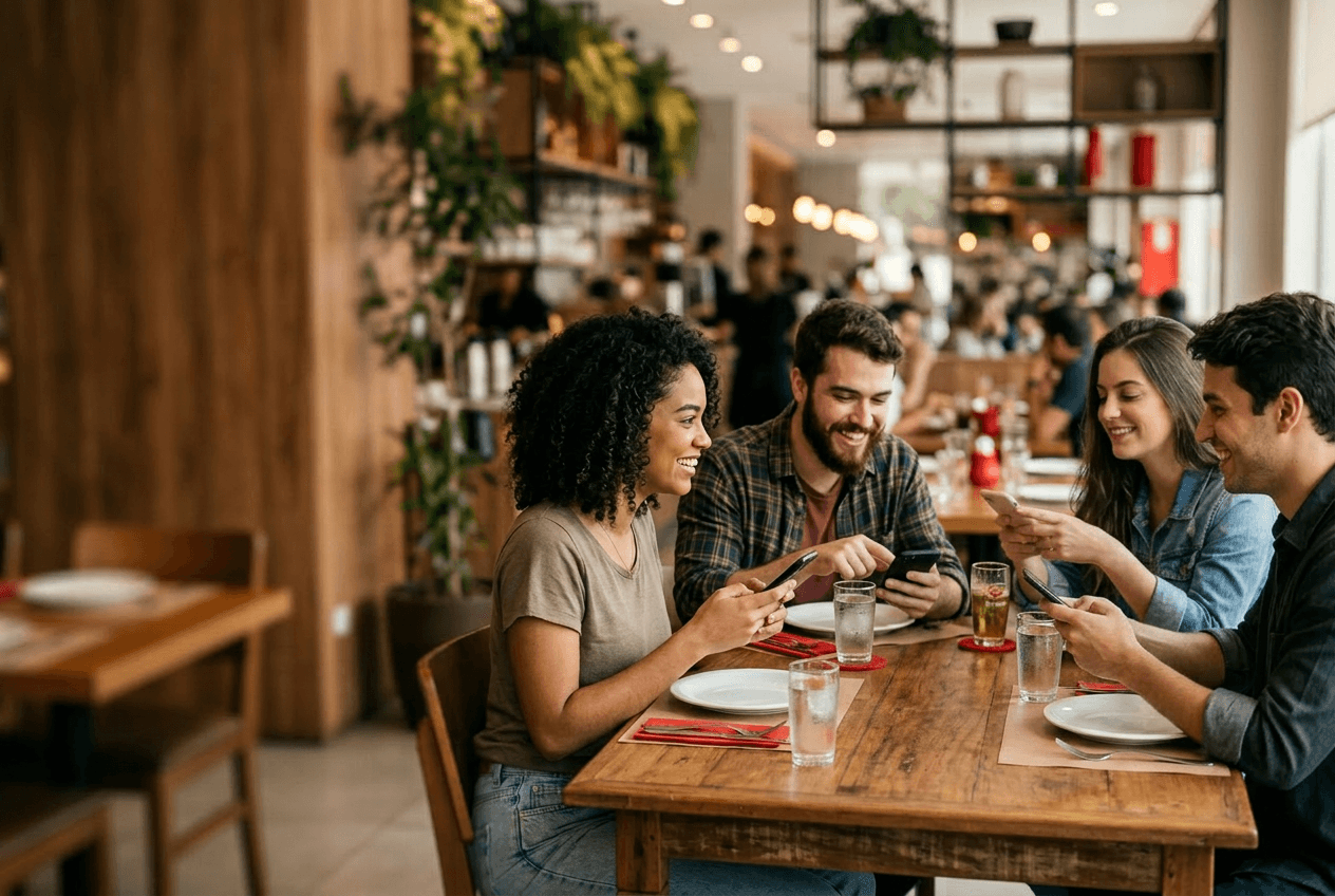 Cardápio QR code no restaurante: 7 erros que travam pedidos